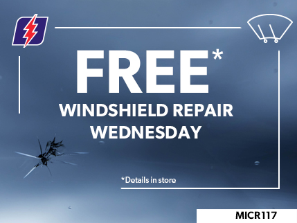 MICR117 - Free windhield repair wednesday