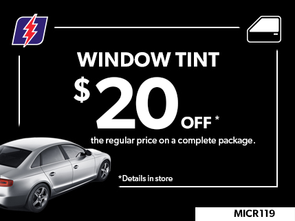 MICR119 - Window tint 20$ off