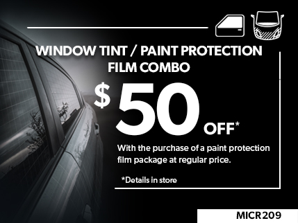 MICR209 - PPF and window tint combo  - 50 off