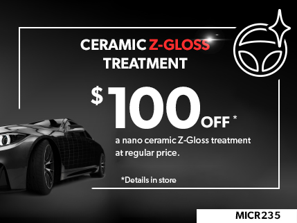MICR235 - CERAMIC Z-GLOSS TREATMENT $100 OFF